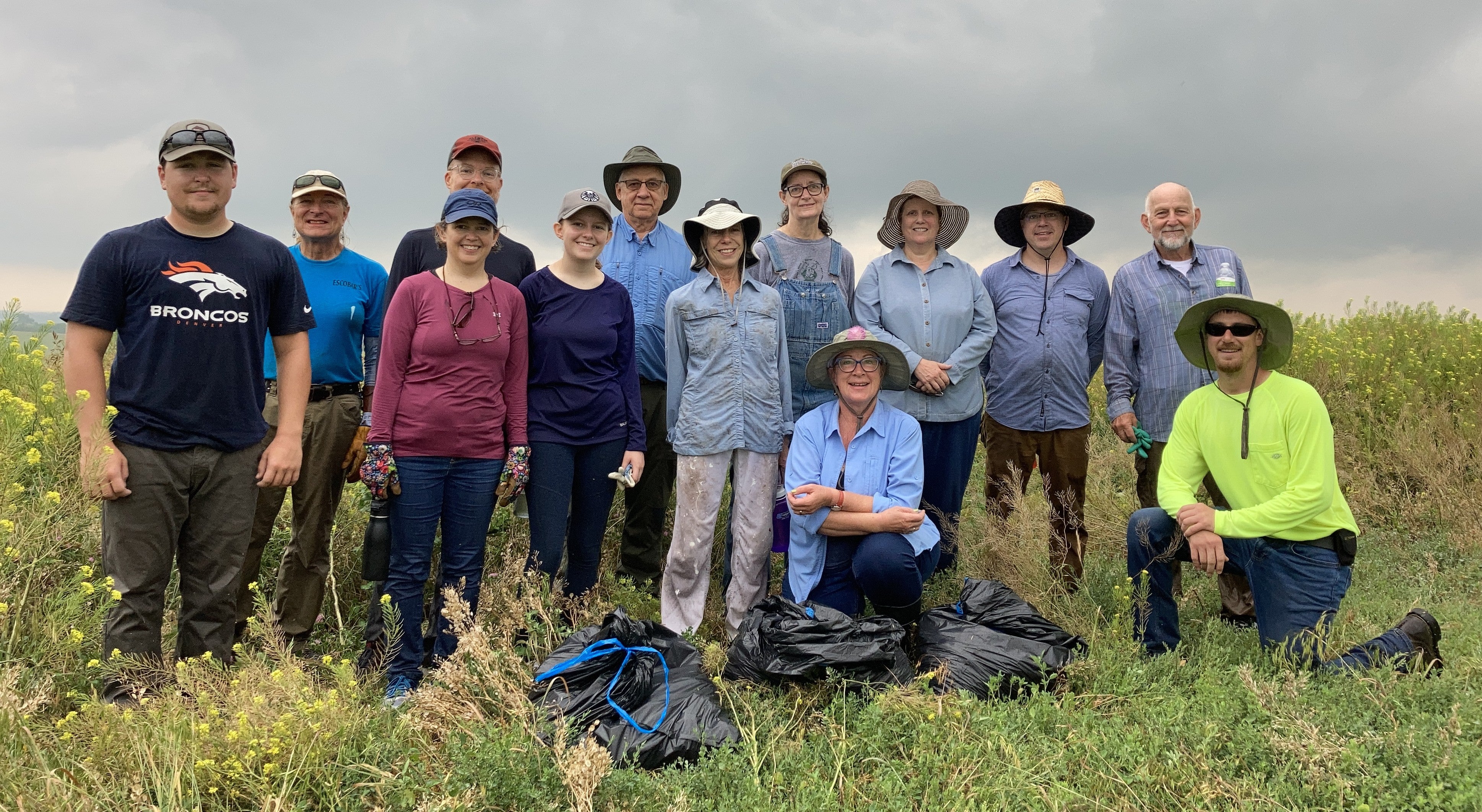 group of volunteers